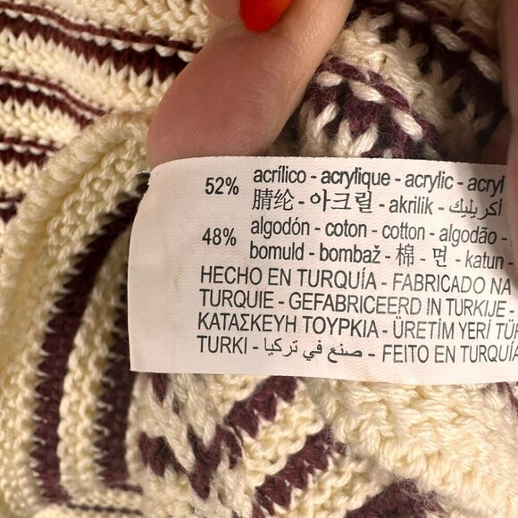 2/$30 Zara Relaxed Crew Neck Vest‎ Size Medium - Picture 14 of 16